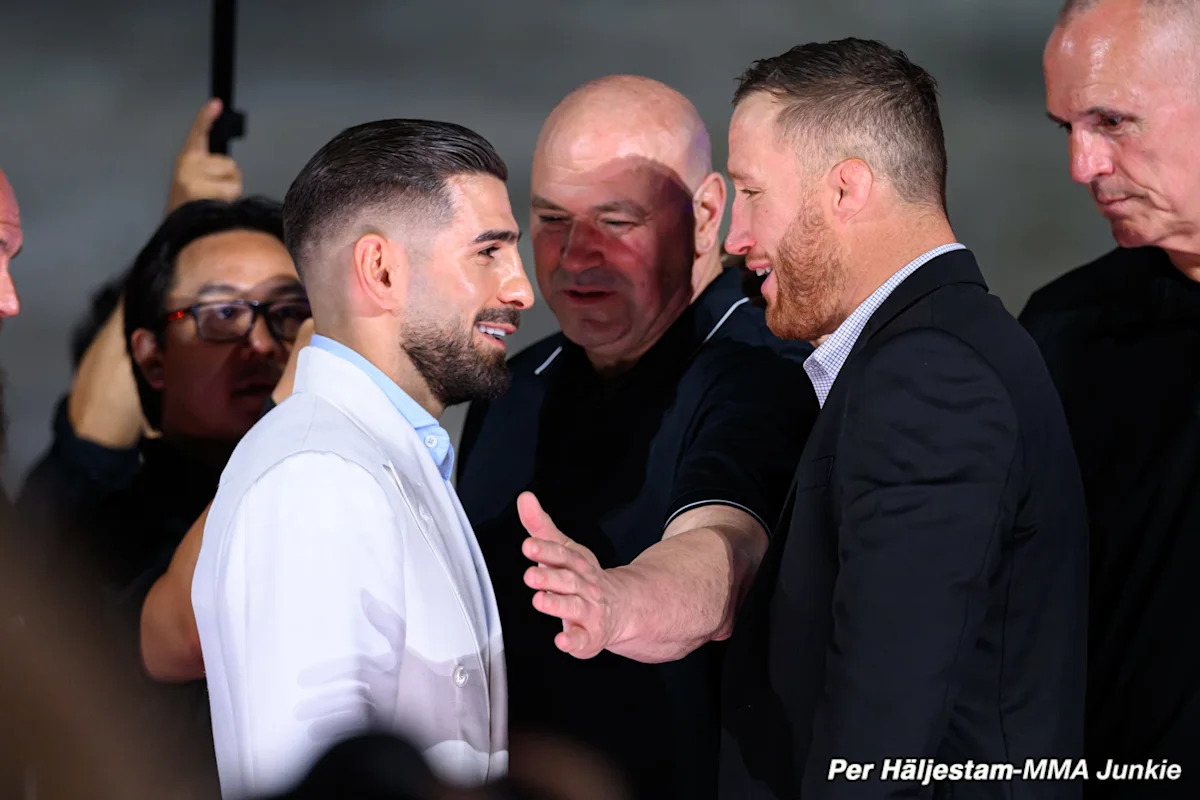 Justin Gaethjes manager attempts to put Ilia Topuria in his place on rematch talk