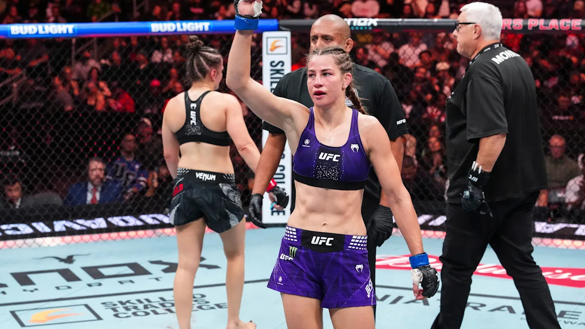 Jasmine Jasudavicius believes Erin Blanchfield made mistake of underestimating her at UFC Edmonton