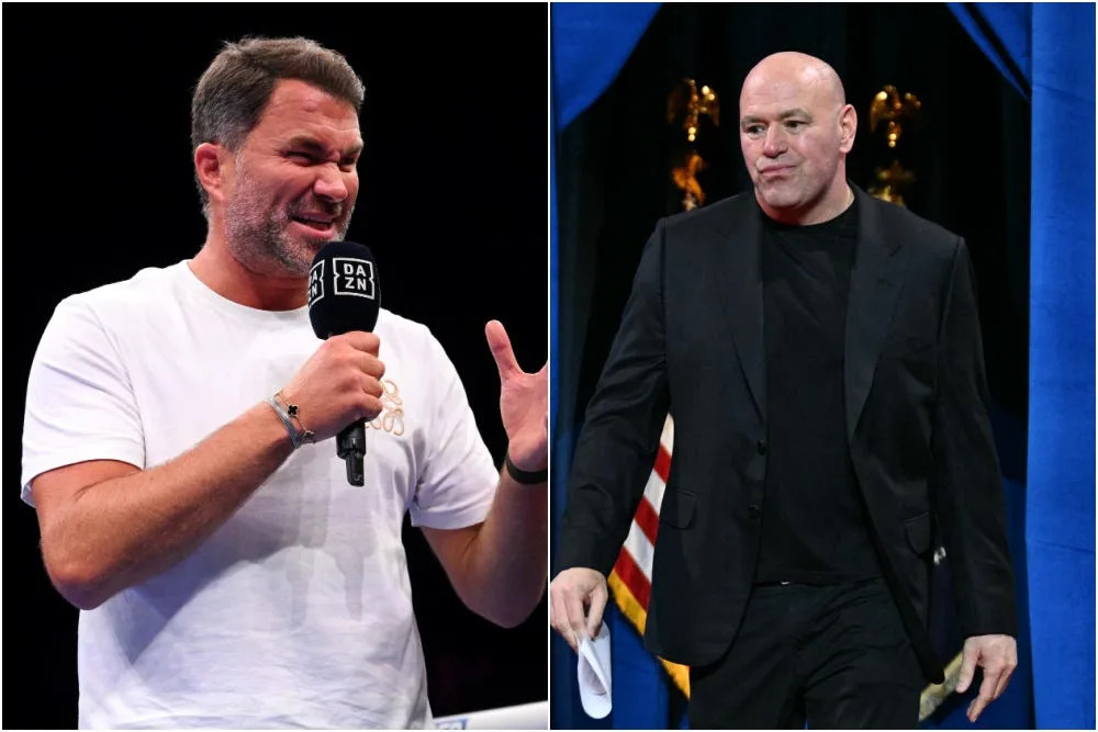 Eddie Hearn goes scorched earth on Dana White after Fury vs. Joshua announcement