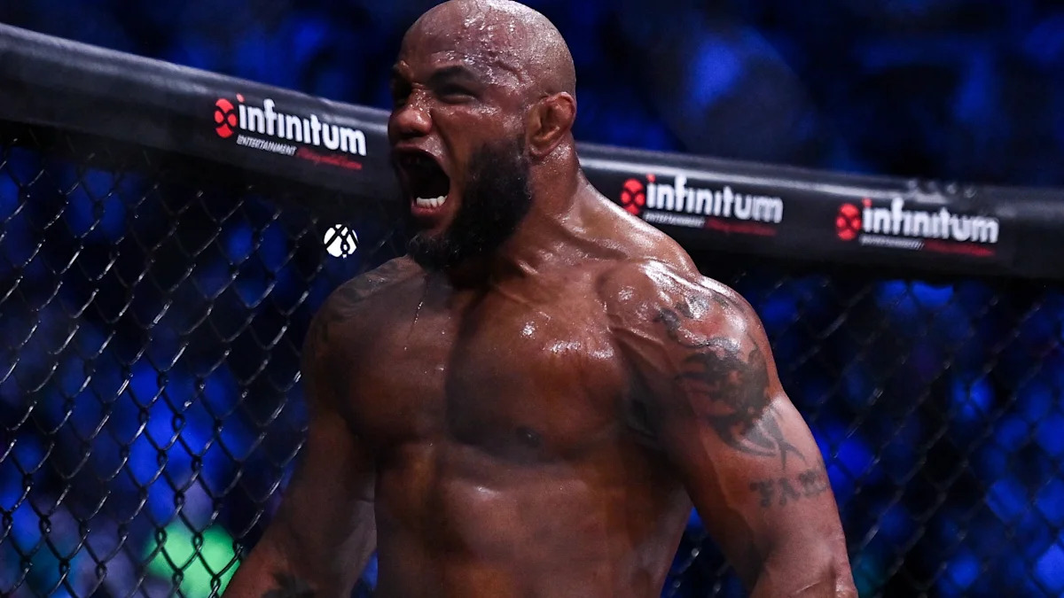 Yes, Yoel Romero knows that people find him scary. But thats their proble