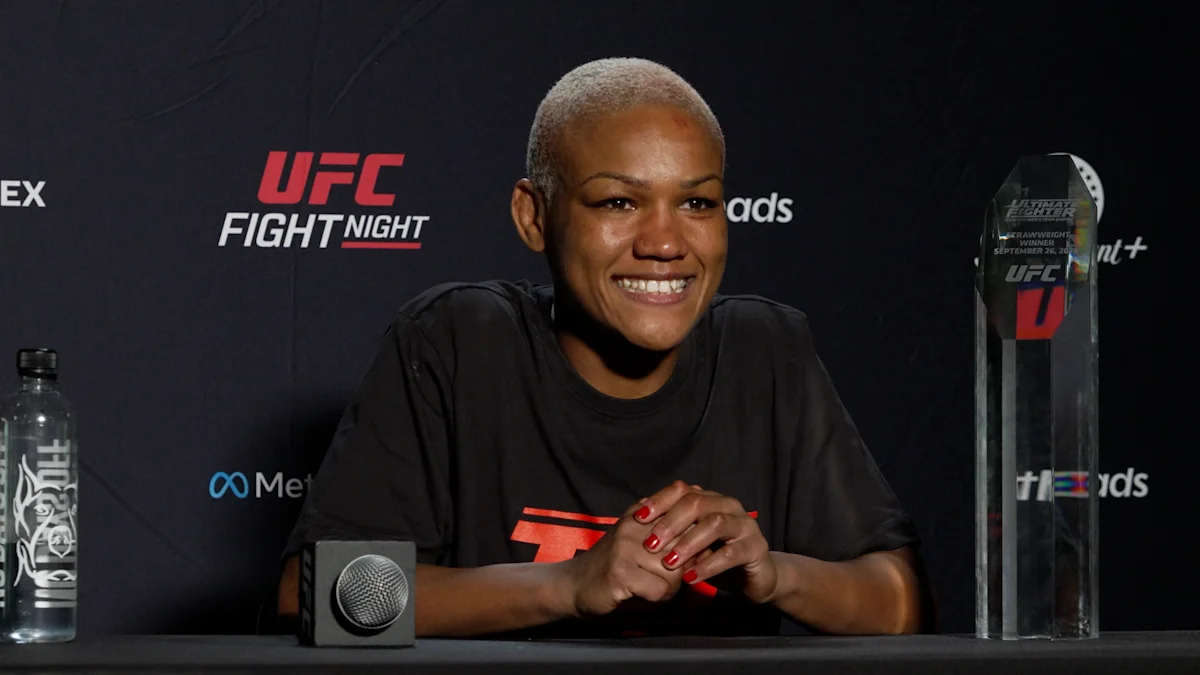 Tina Black soaking in dream-making TUF 34 win, ready for UFC debut