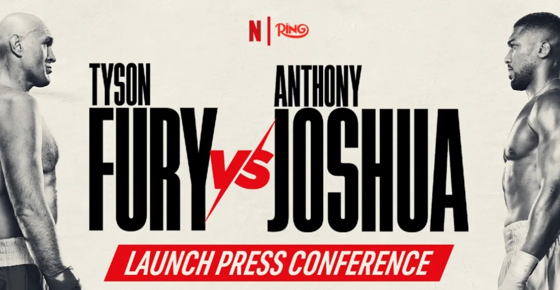Tyson Fury vs. Anthony Joshua press conference live stream