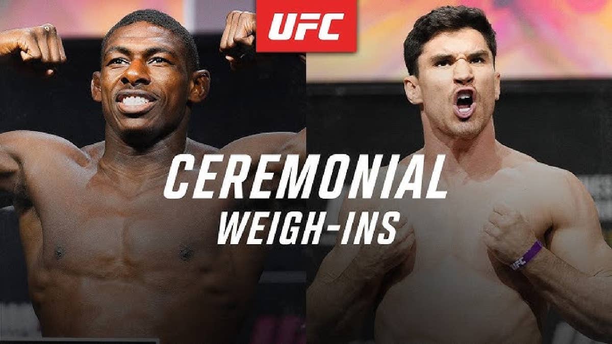 UFC Edmonton Ceremonial Weigh-Ins Video