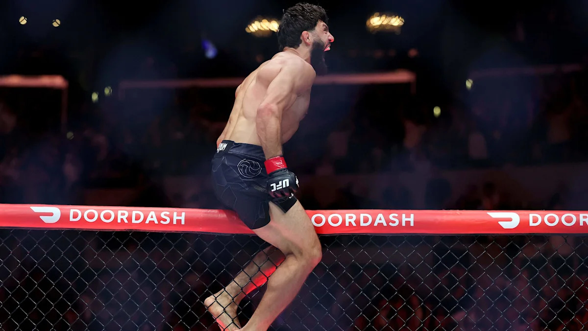 Arman Tsarukyan Knocks Out Mauricio Ruffy at UFC 331