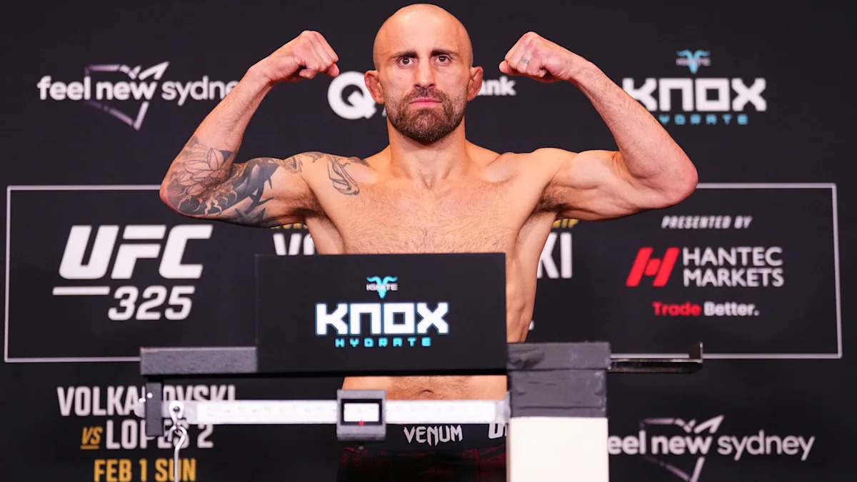 Live: UFC 333 early weigh ins results | Volkanovski vs. Evolev