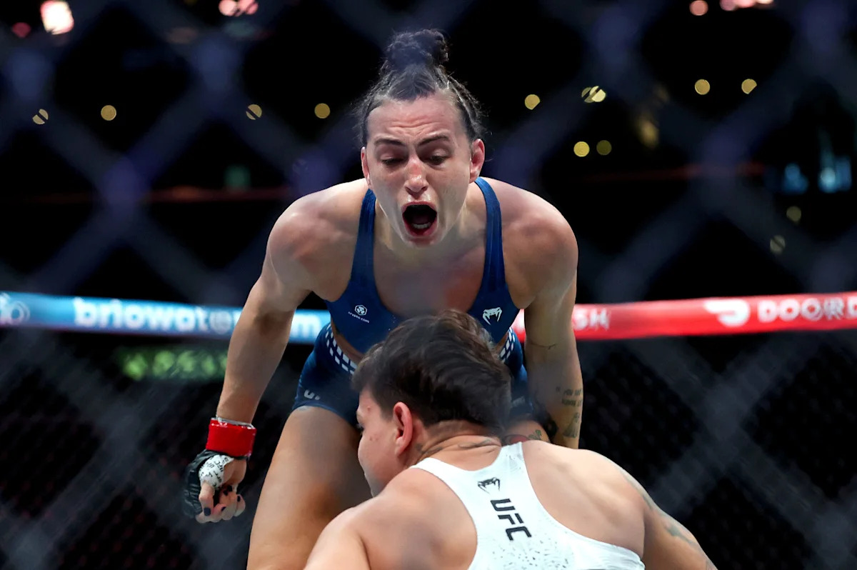 Casey ONeill explains UFC 331 scream and the callout she had to make