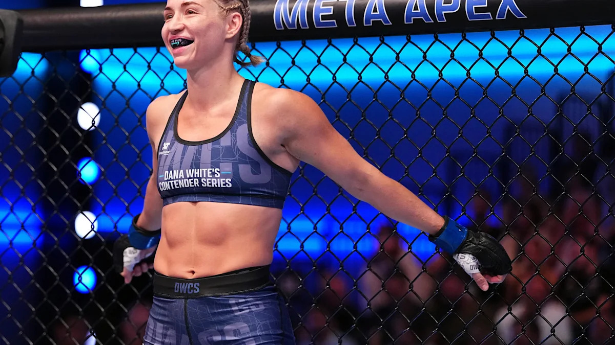 ‘She should have showed that’ — Dana White shrugs off Contender Series fighter’s big gamble to be on