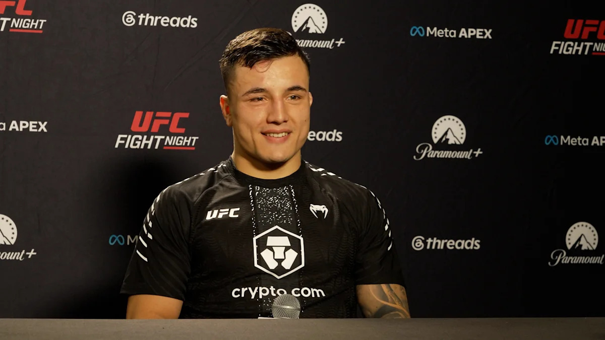 UFC Vegas 122's Francisco Prado believed his job was on the line vs. Ismael Bonfim