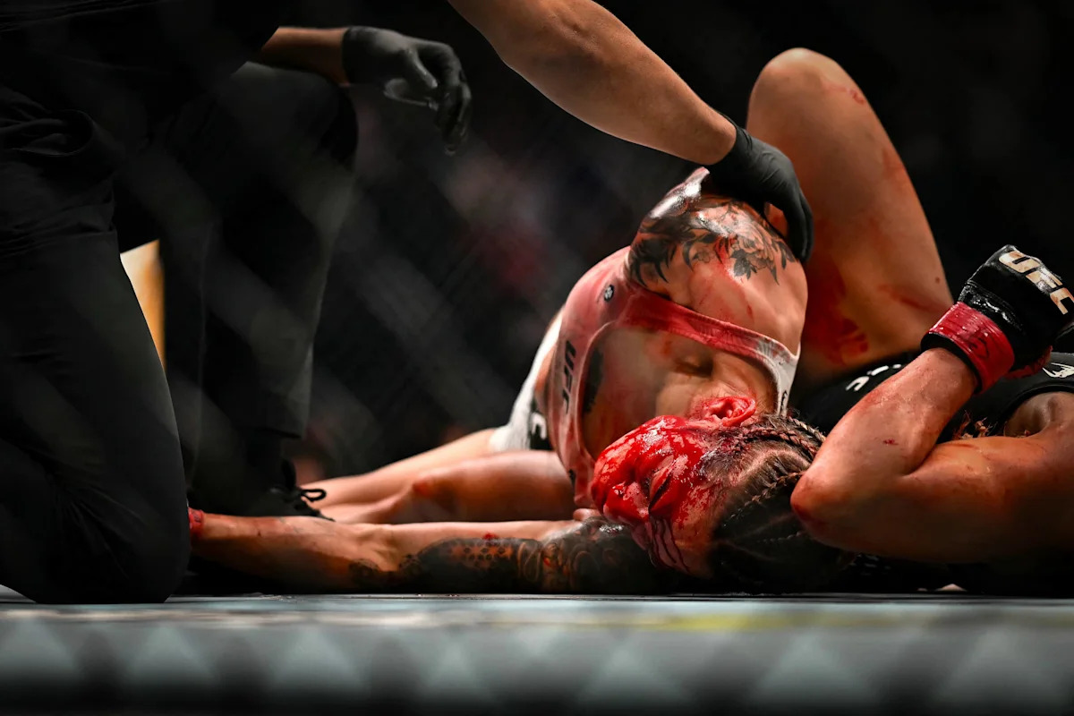 UFC Paris: Delphine Benouaichs Brutal Victory Over Montenegro Earns No Performance Bonus