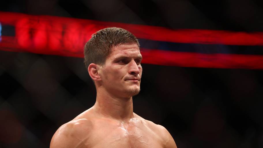 Movsar Evloev during UFC 263.