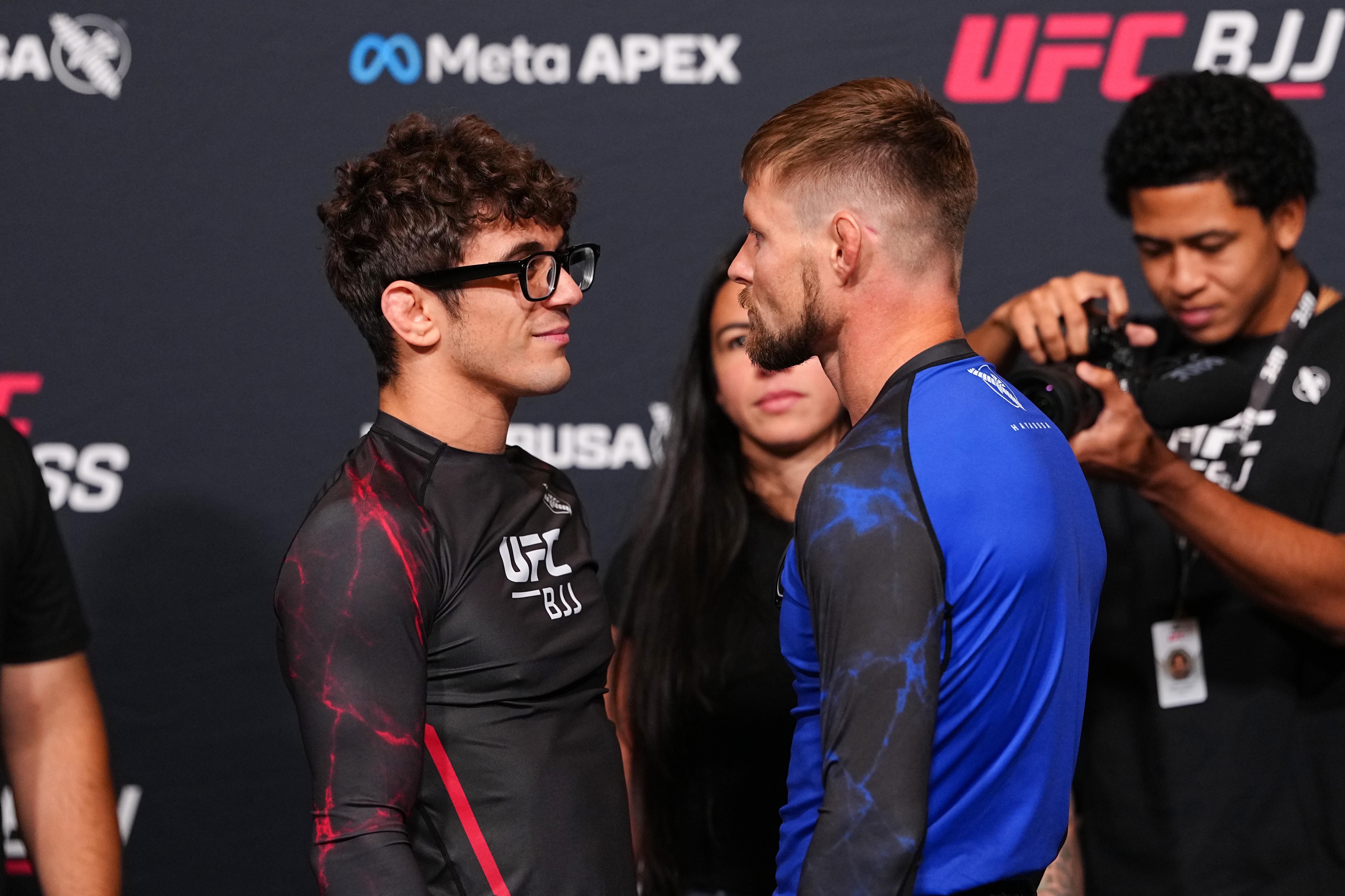 Mikey Musumeci and Bryce Mitchell at UFC BJJ 11