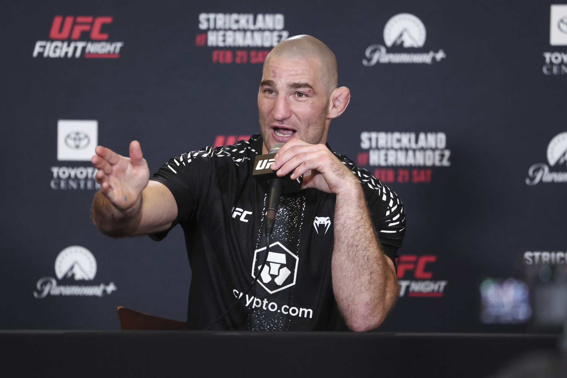 MMA: UFC Fight Night-Houston-Strickland vs Hernandez