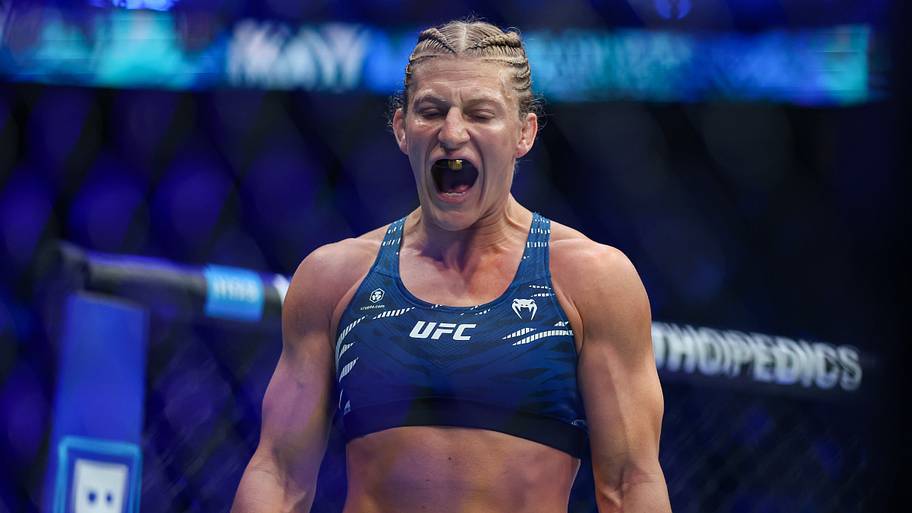 Kayla Harrison at UFC 316.