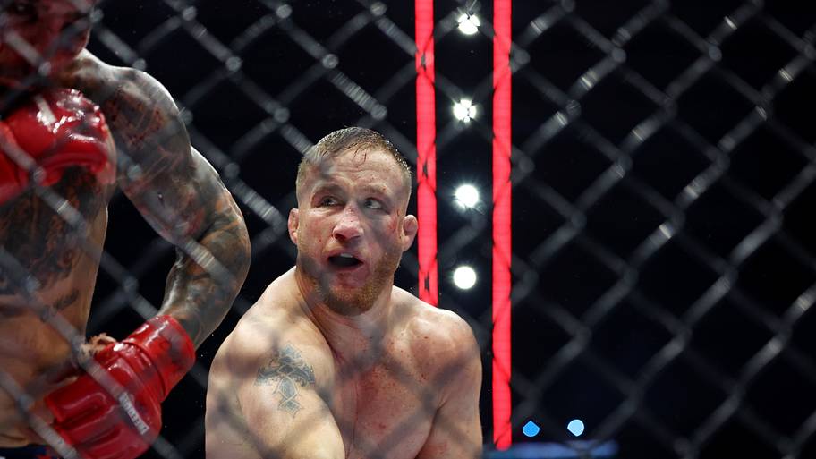 Justin Gaethje during UFC Freedom 250.