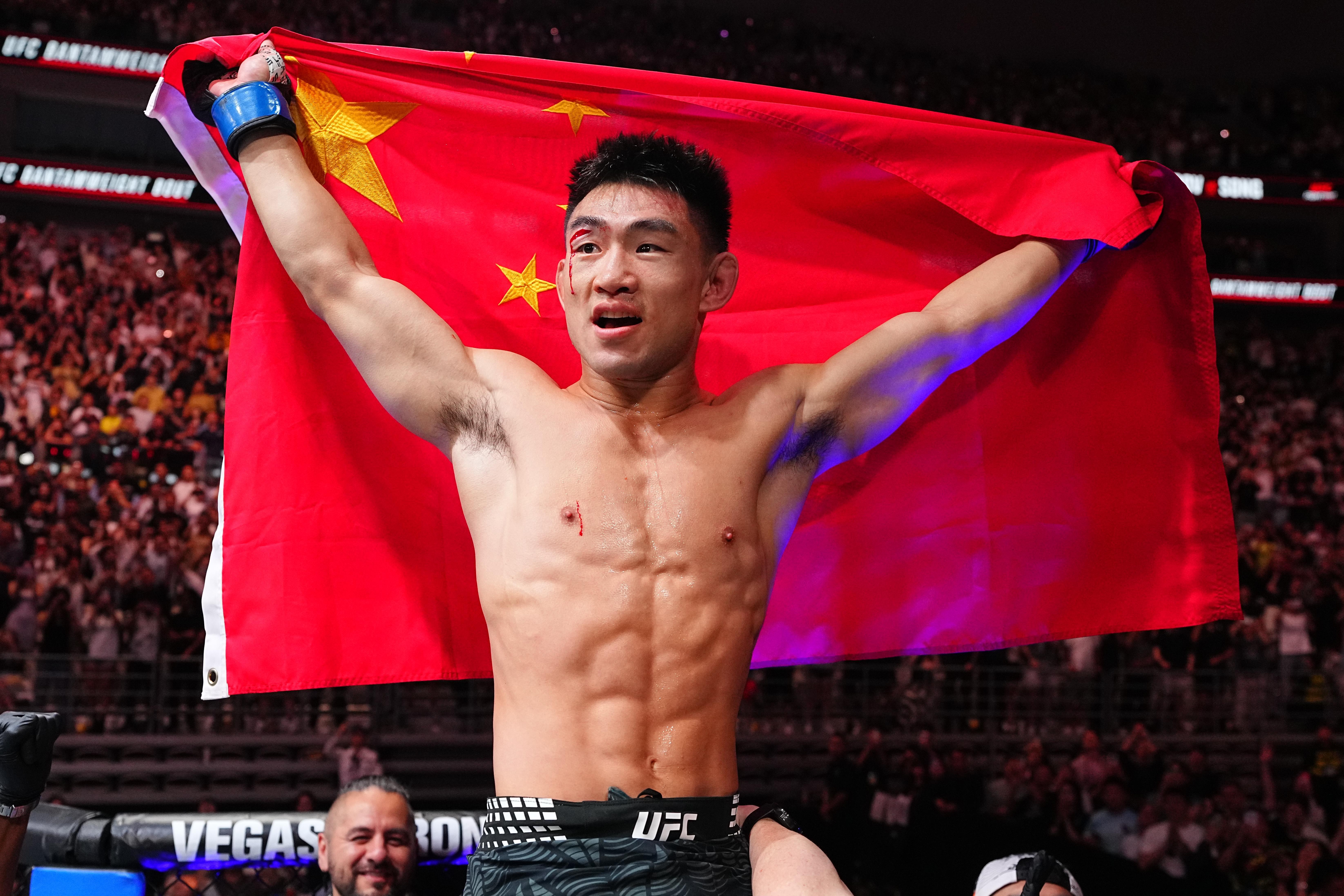 Song Yadong at UFC Shanghai