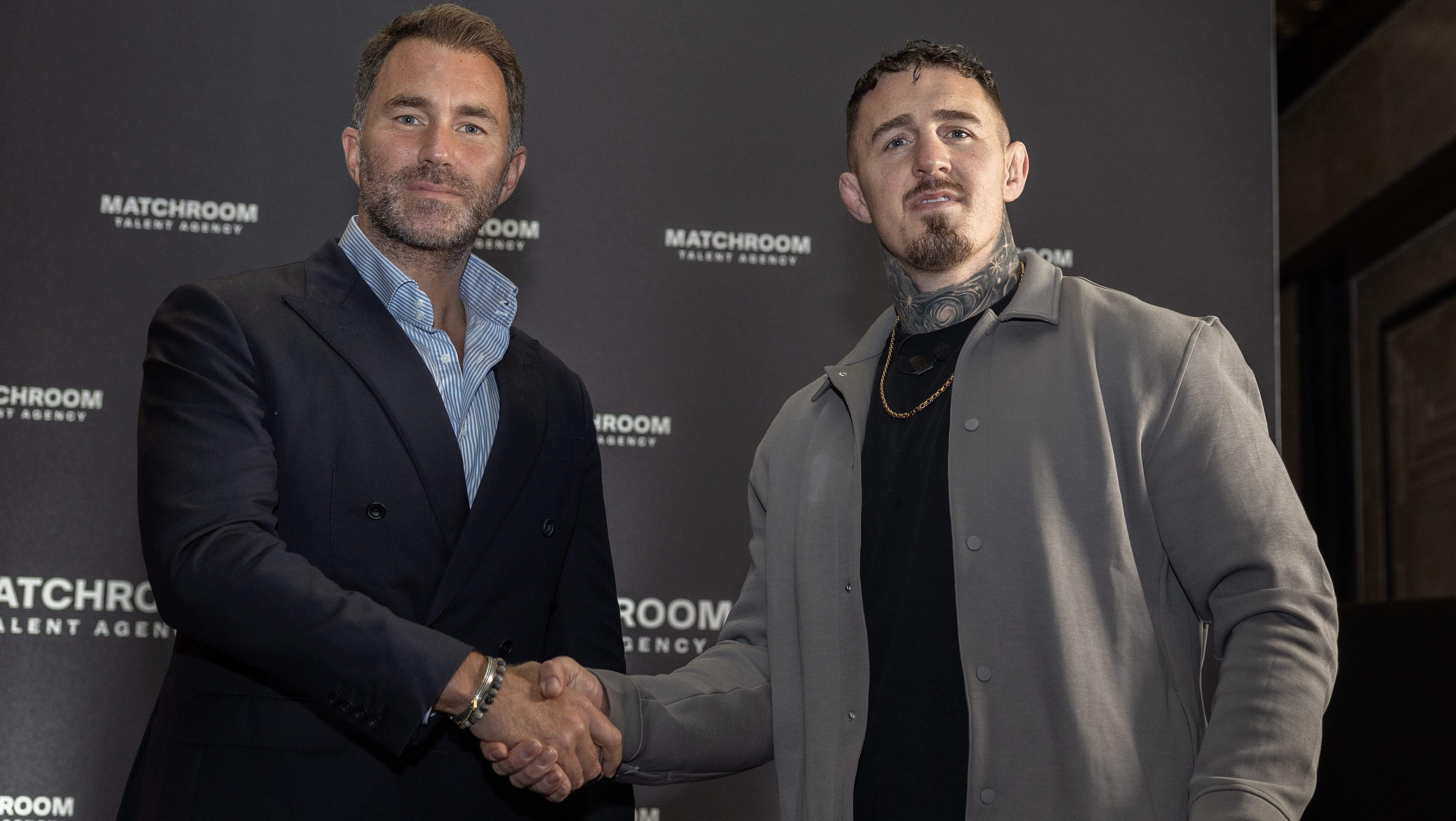 Tom Aspinall Eddie Hearn UFC