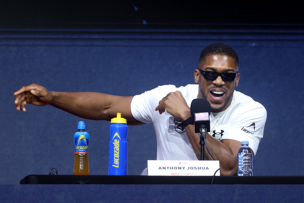 Anthony Joshua revealed he has joined forces Peter Fury and Ben Davison (Getty)