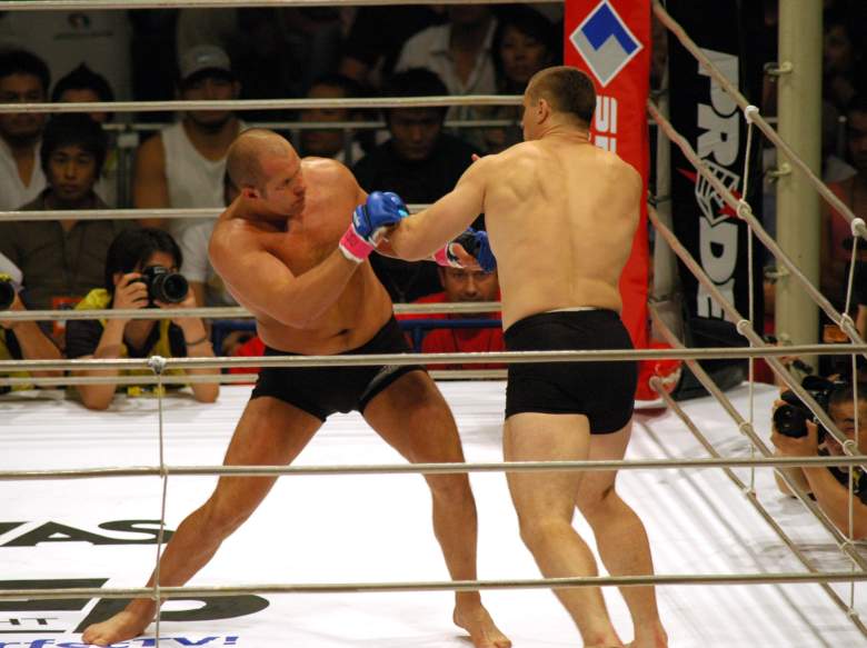 PRIDE Heavy Weight Title Match, Emelianenko Fedor VS Mirko Crocop (Photo by Tomokazu Tazawa/Getty Images)