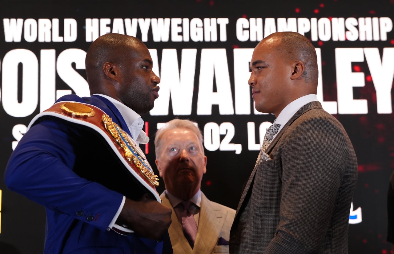 Dubois and Wardley will meet again next month (PA)