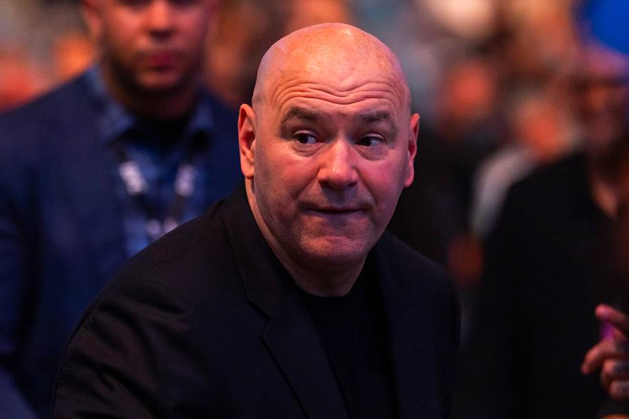 UFC president Dana White during UFC 329 at T-Mobile Arena.