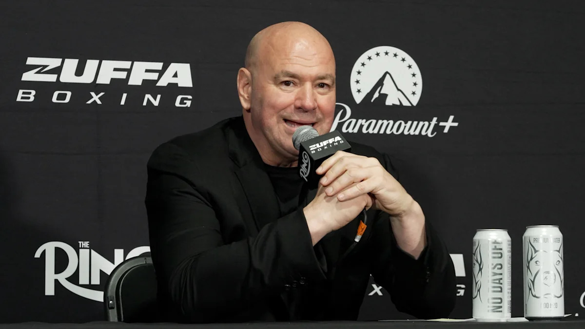 Dana White denies banning Oscar De La Hoya from Garcia vs. Benn