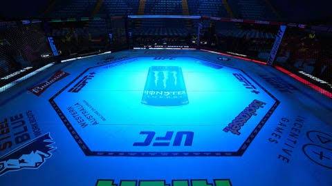 UFC empty Octagon