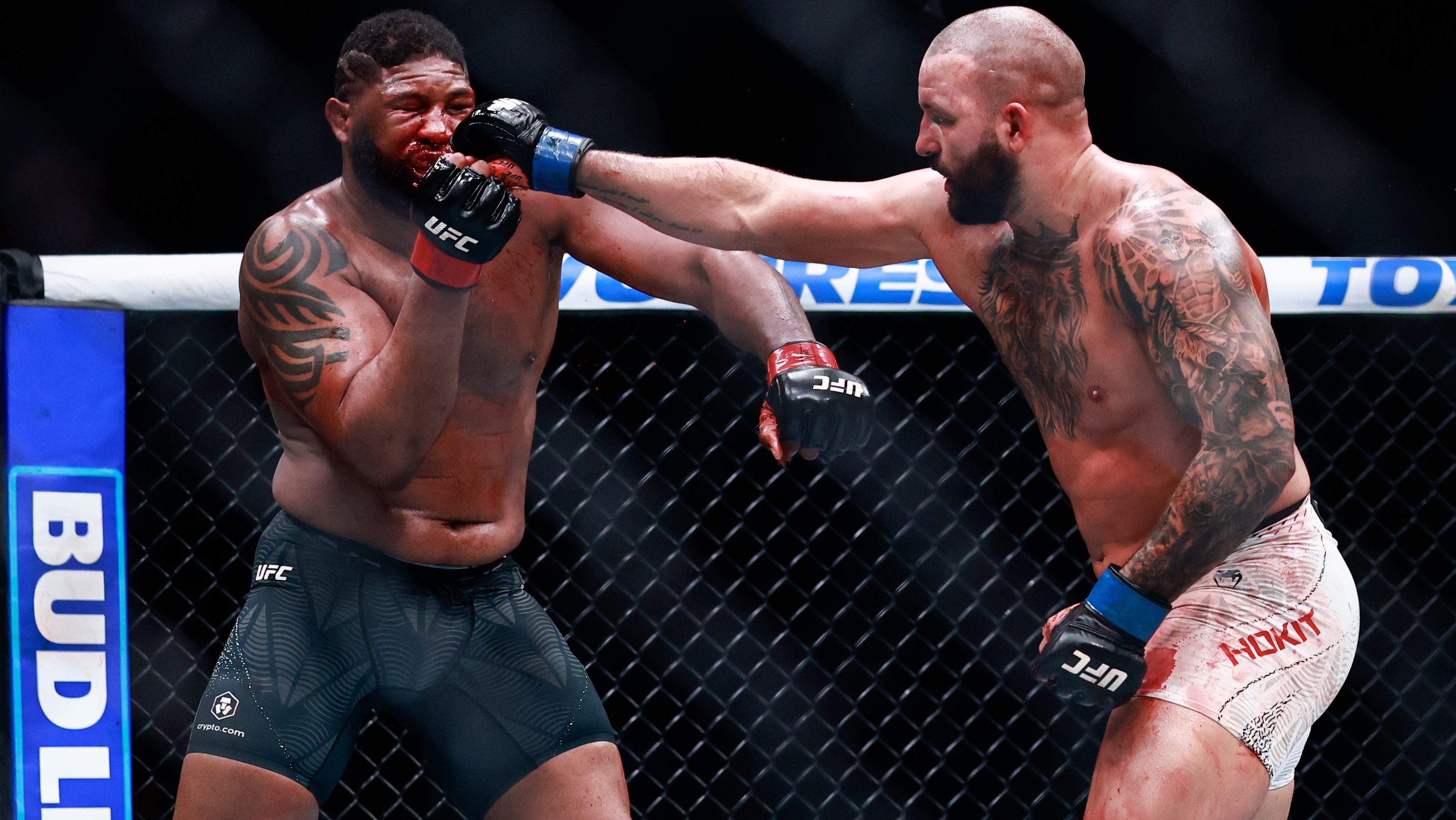 Josh Hokit Ciryl Gane Chris Weidman