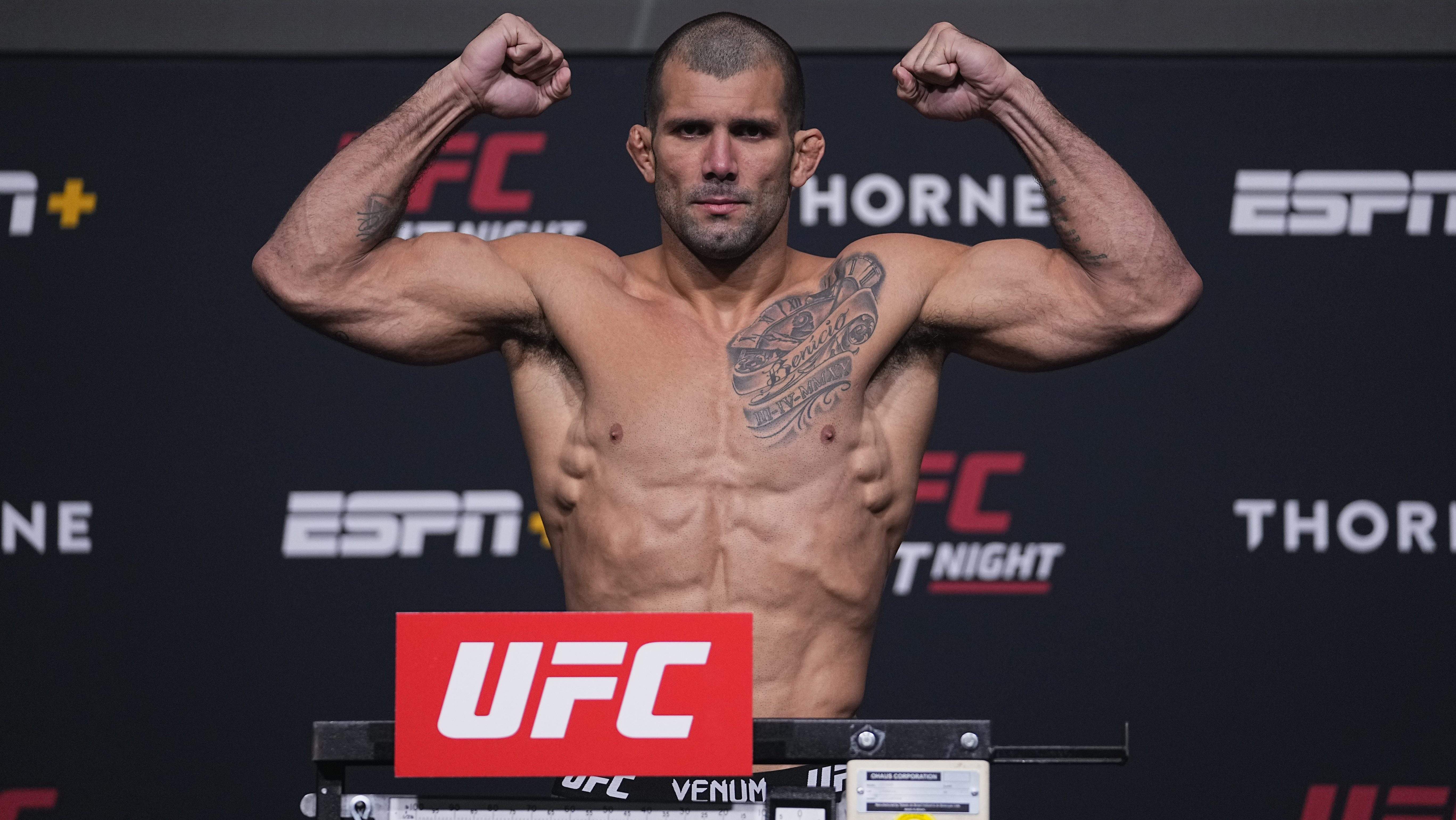 UFC Fight Night: Makhachev v Moises Weigh-in
