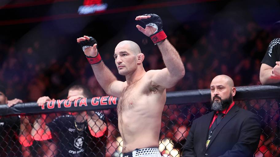 Sean Strickland at UFC Houston.