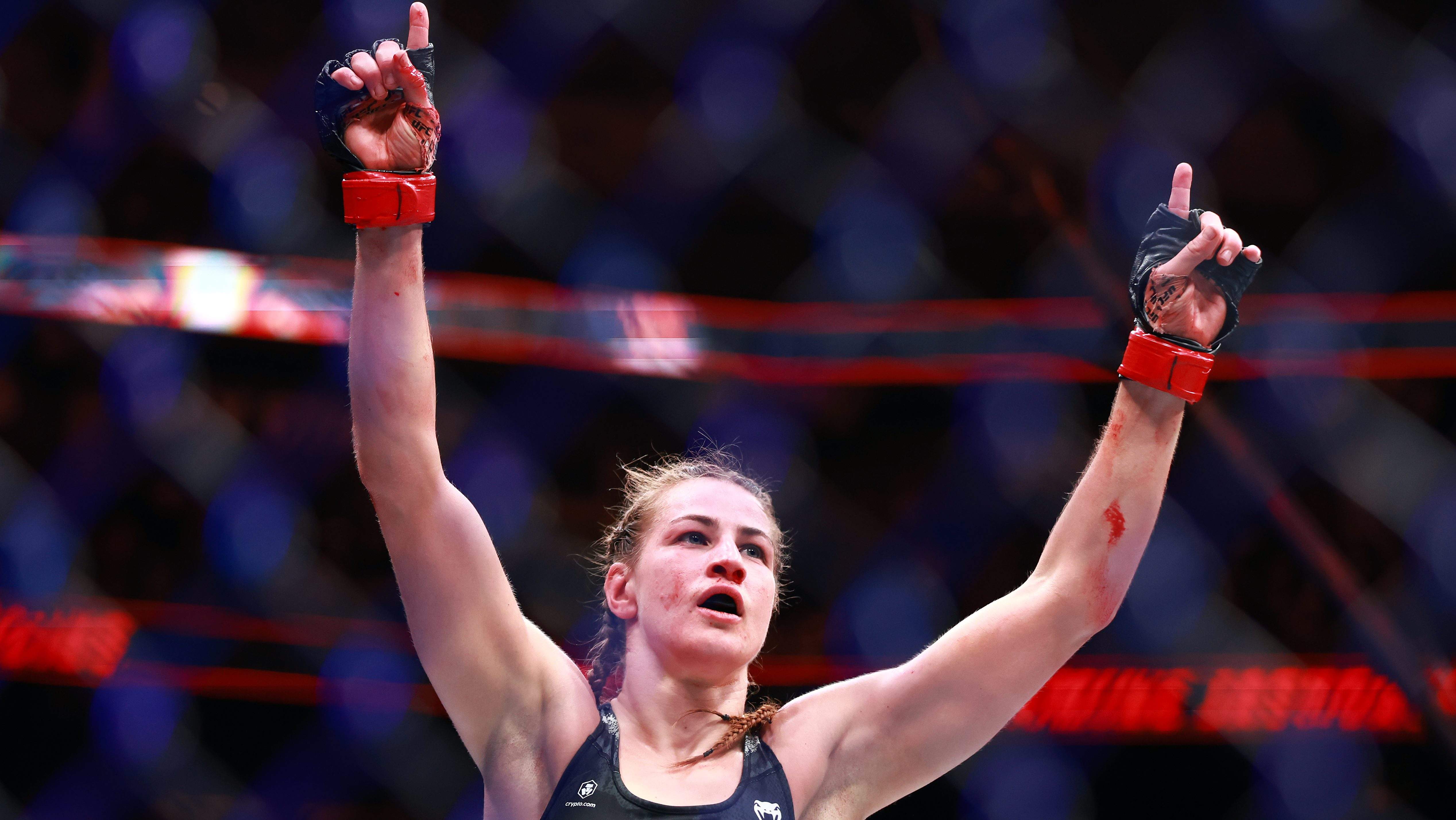 Jasmine Jasudavicius UFC Edmonton Dana White