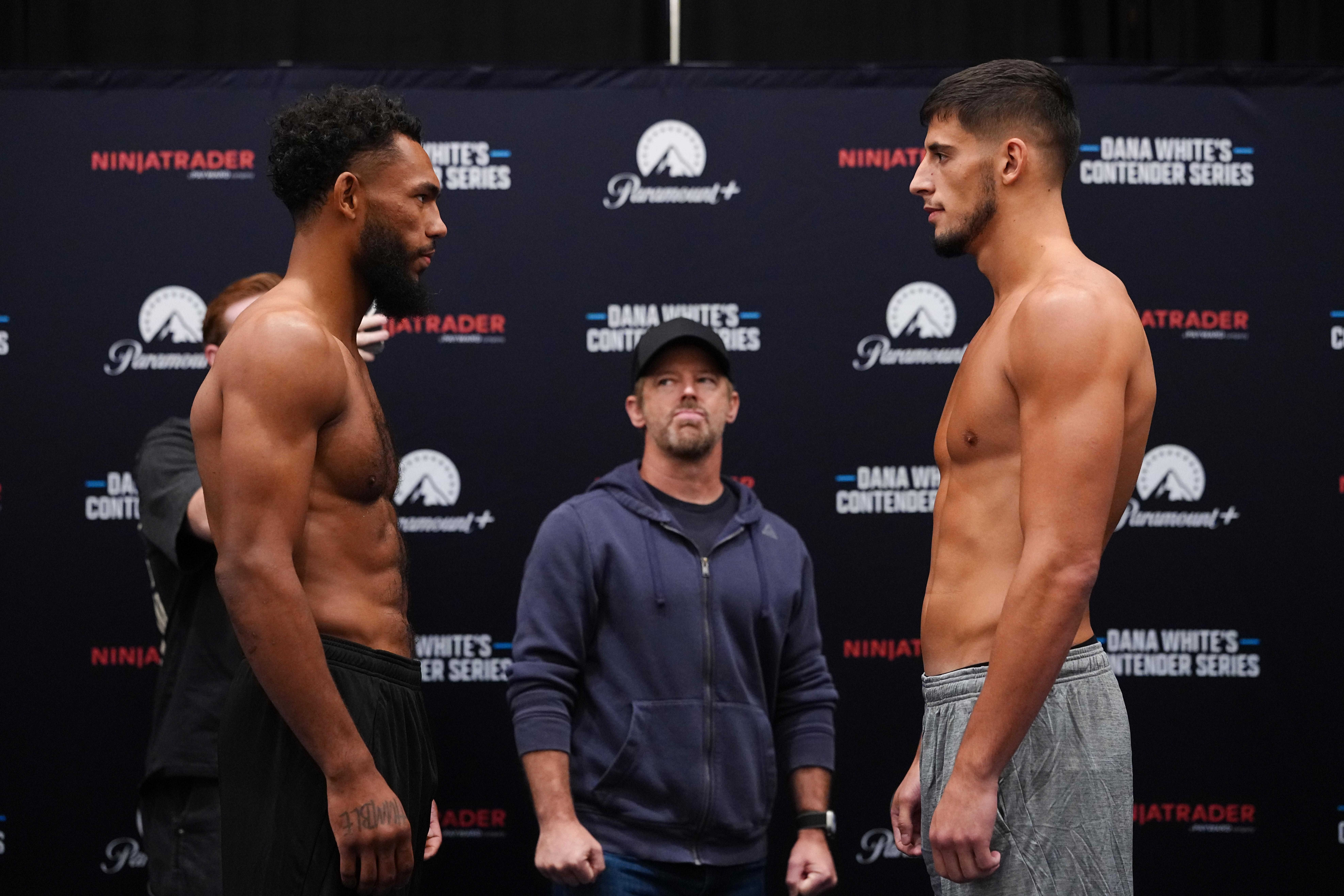 Quentin Pasley and Arlind Berisha at DWCS
