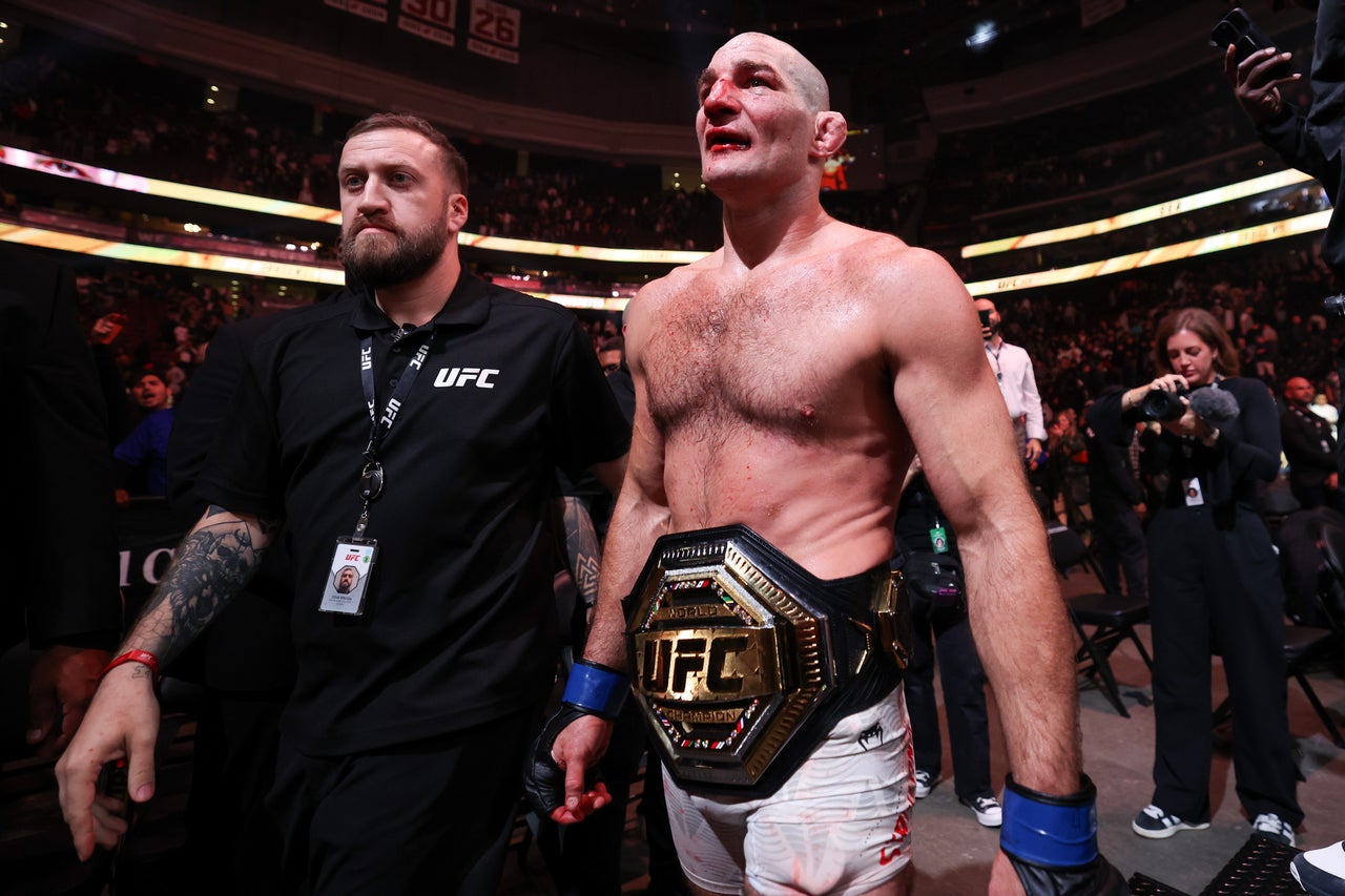 UFC middleweight champion Sean Strickland (Getty)