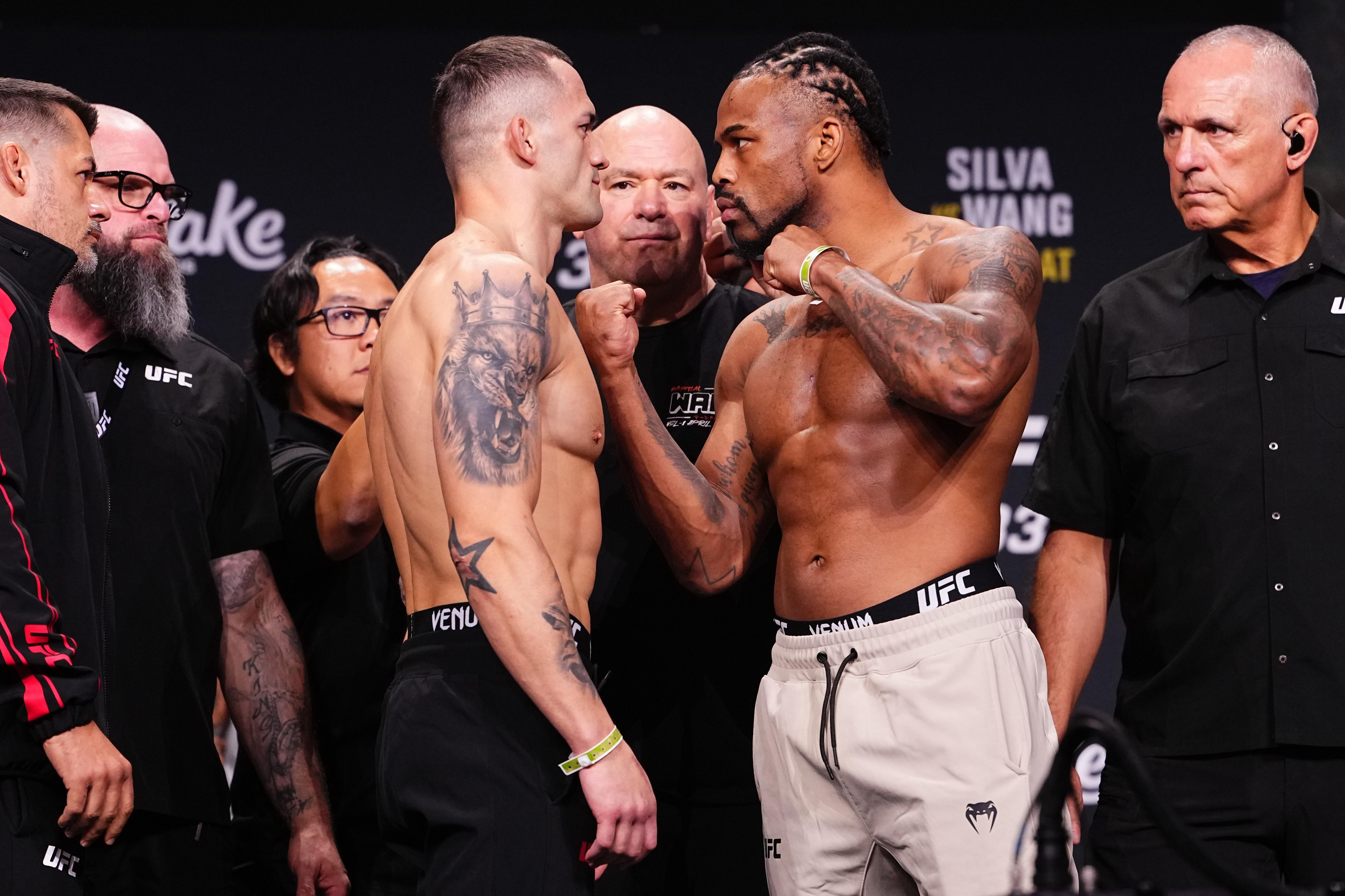 Roberto Soldic and Khaos Williams