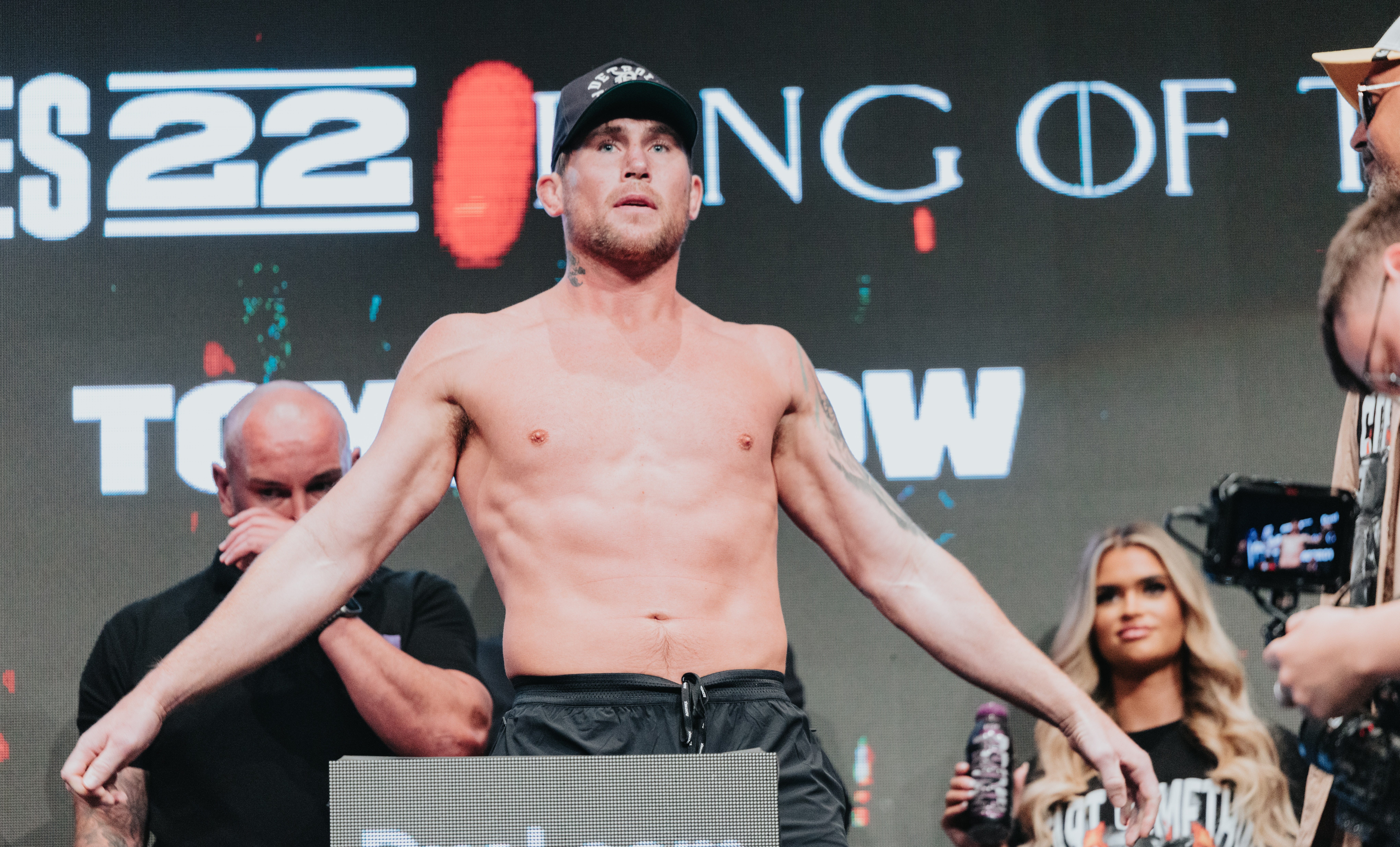 Darren Till, Misfits 22 ceremonial weigh-ins