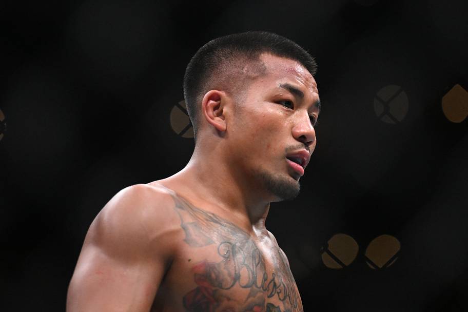 Joshua Van looks on before his flyweight title bout against Alexandre Pantoja (not pictured) during UFC 331 at Crypto.com Are