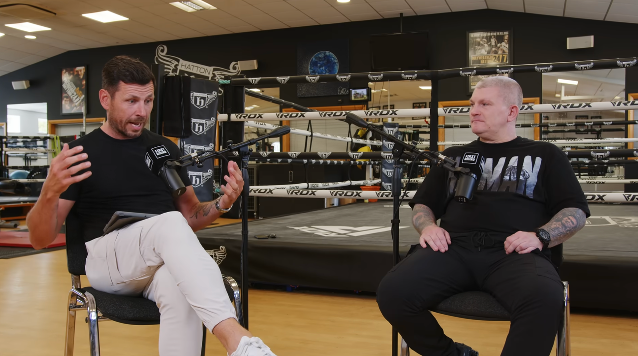 Barker was the last person to interview Ricky Hatton (First Round TV / YouTube)