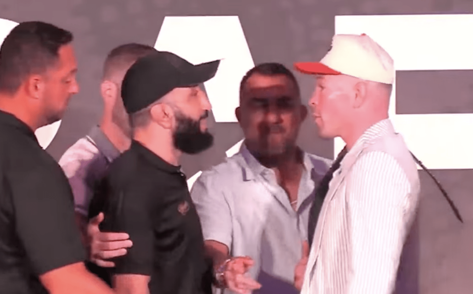 Belal Muhammad and Colby Covington