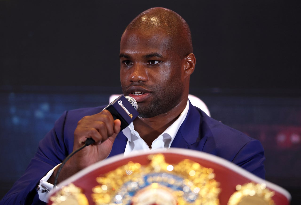 Daniel Dubois is the reigning WBO world heavyweight champion (Getty)