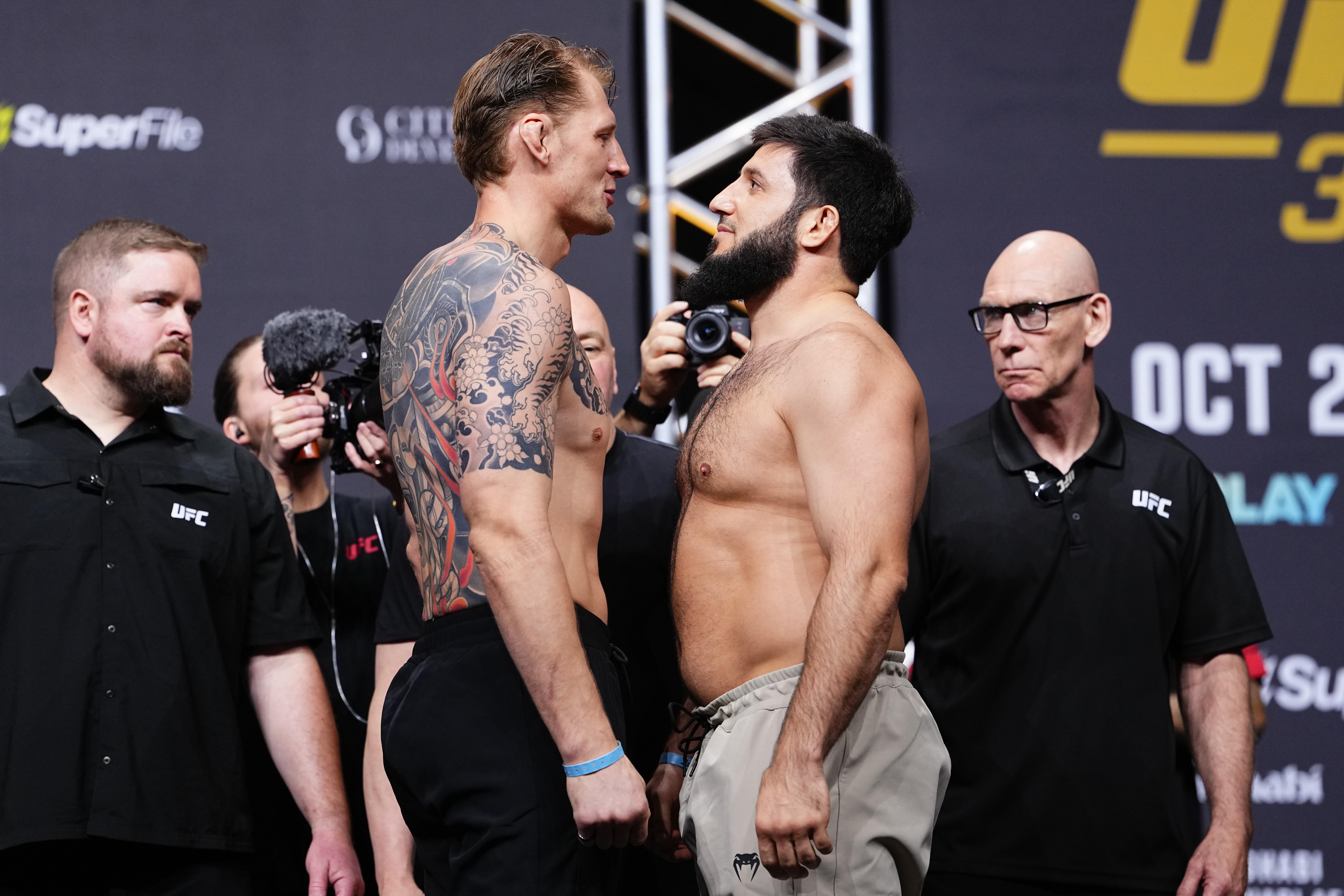 Alexander Volkov and Rizvan Kuniev ahead of UFC 333