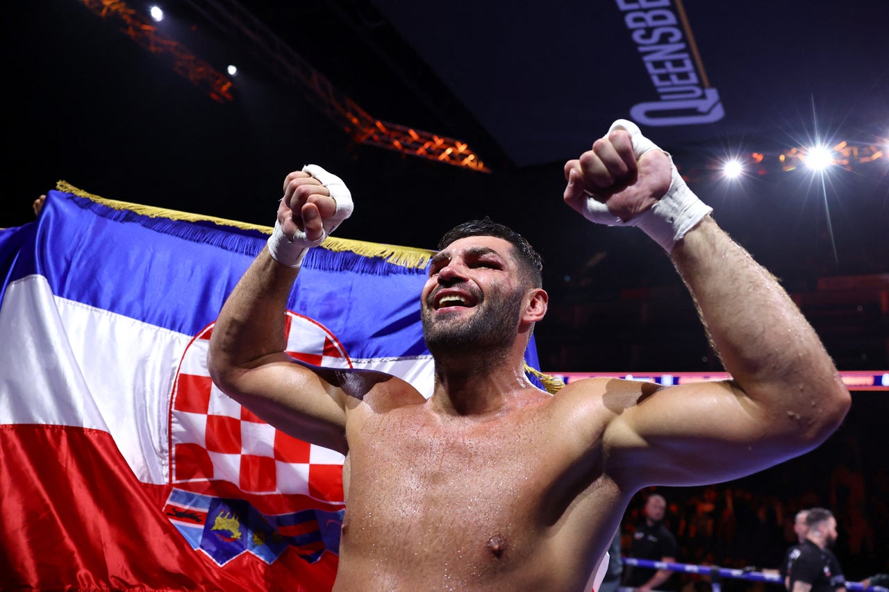Filip Hrgovic became Croatia’s first-ever world heavyweight champion (Reuters)