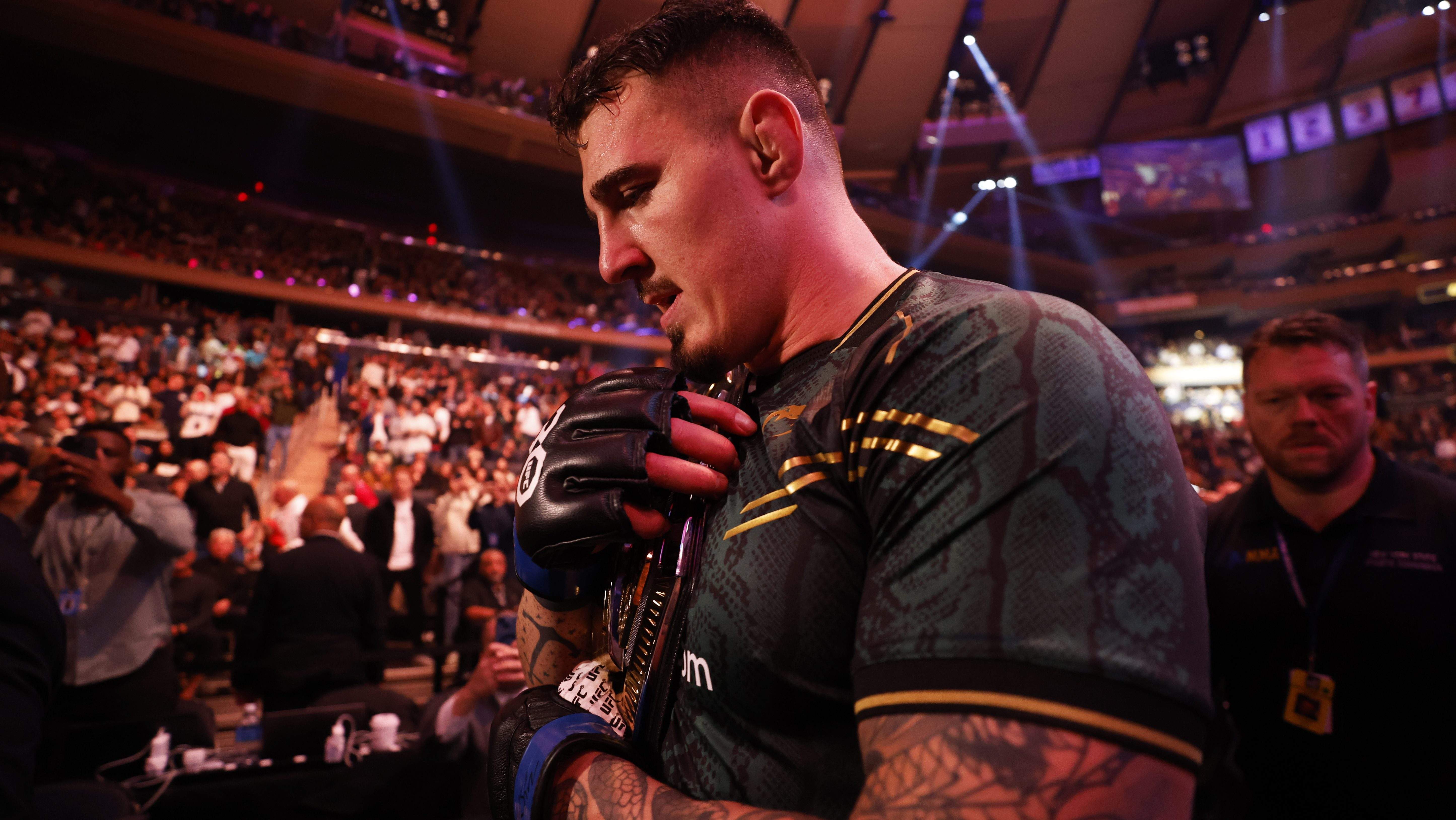 Dana White UFC Tom Aspinall