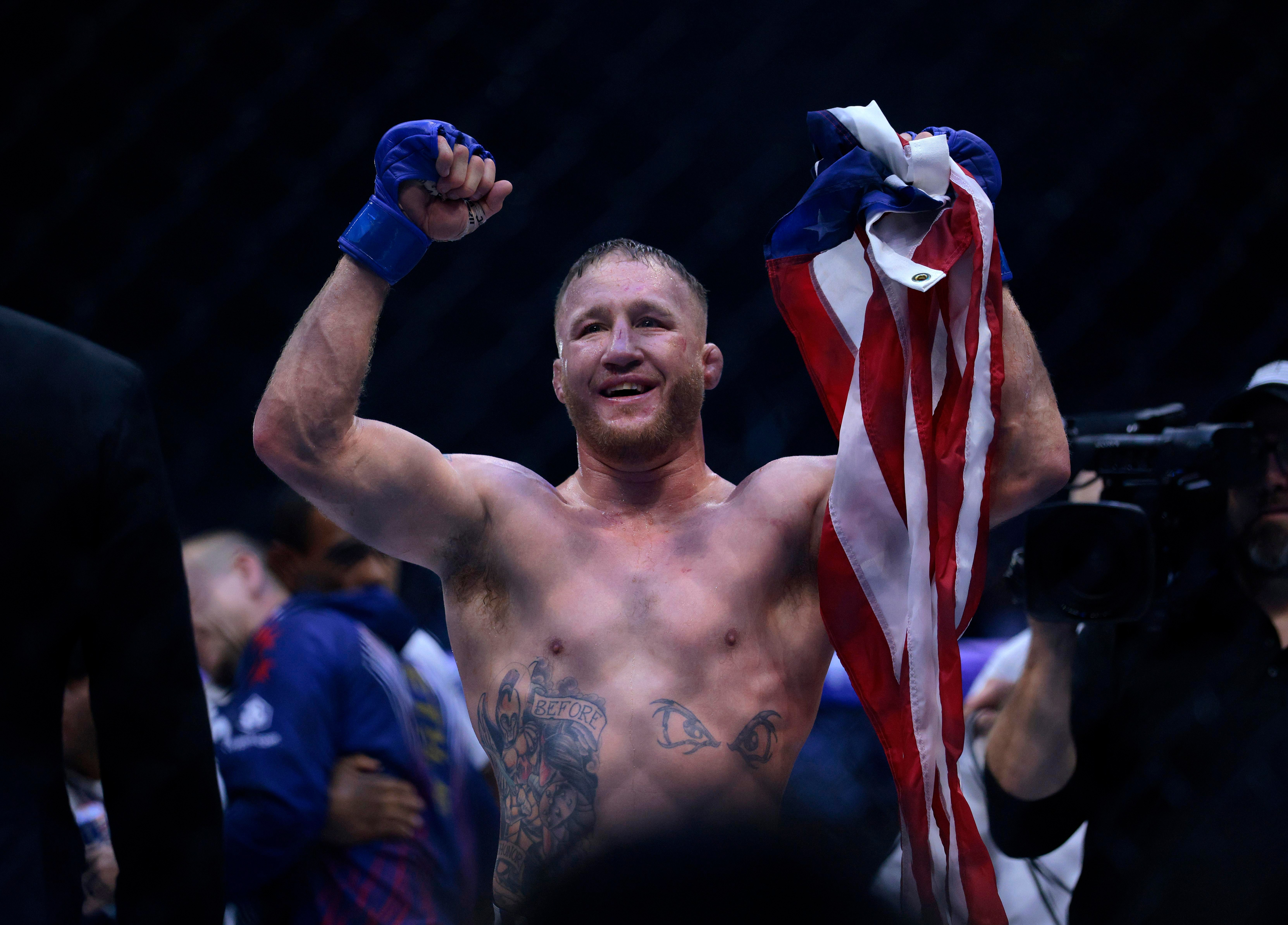 Justin Gaethje at UFC White House