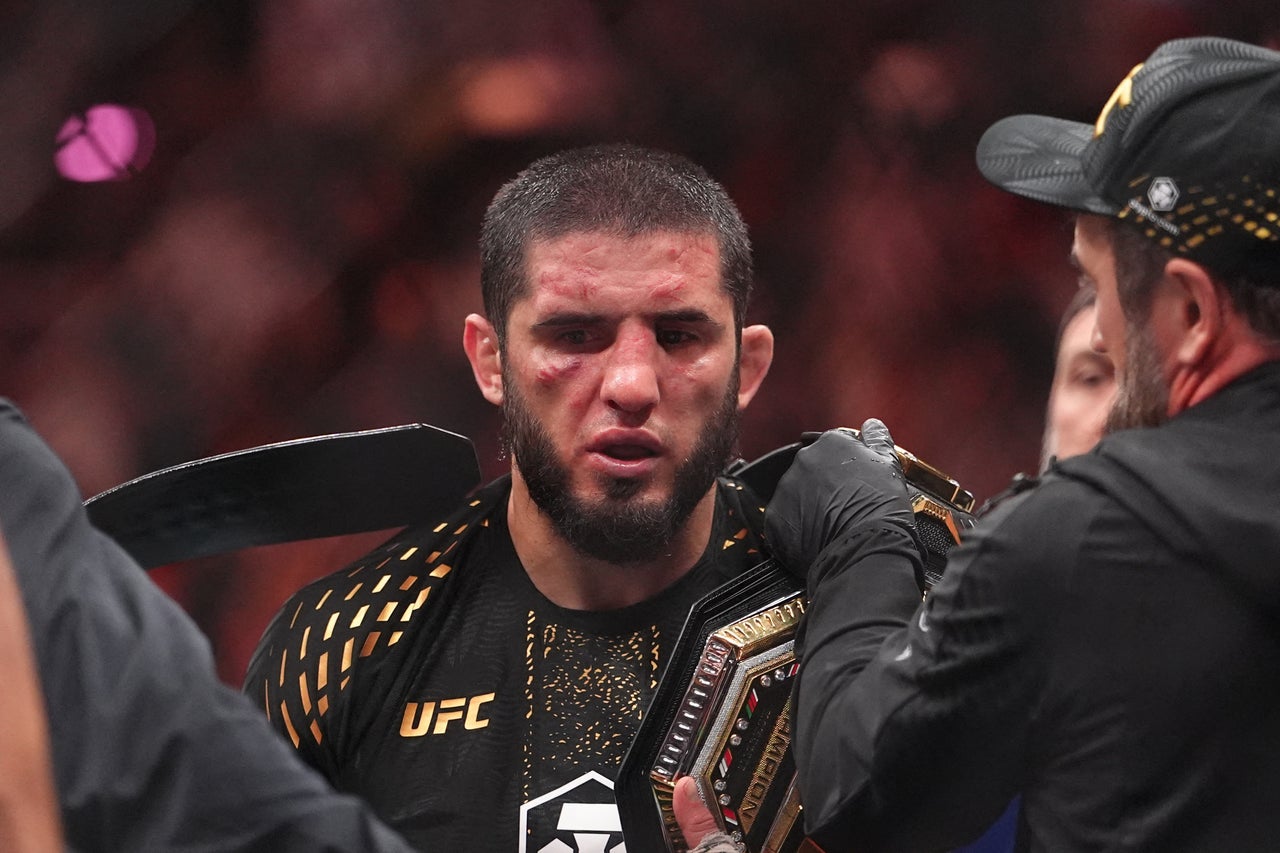 UFC welterweight champion Islam Makhachev (Reuters)