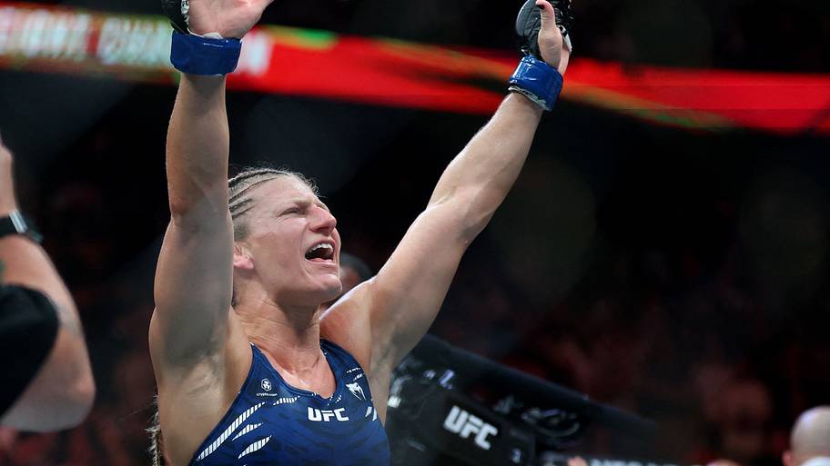 Kayla Harrison at UFC 316.
