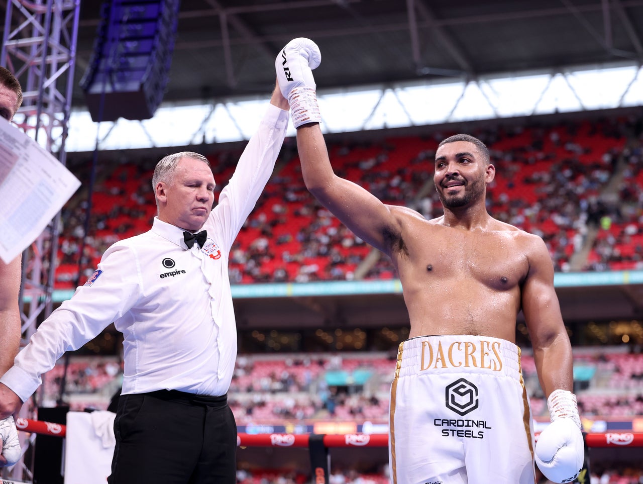 Solomon Dacres is among the other heavyweights in action on Saturday (Getty)