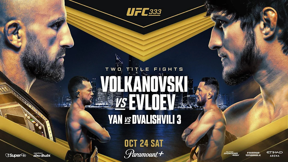 LIVE UFC 333: Volkanovski vs. Evloev Results & Highlights LIVE UFC 333: Volkanovski vs. Evloev Results & Highlights