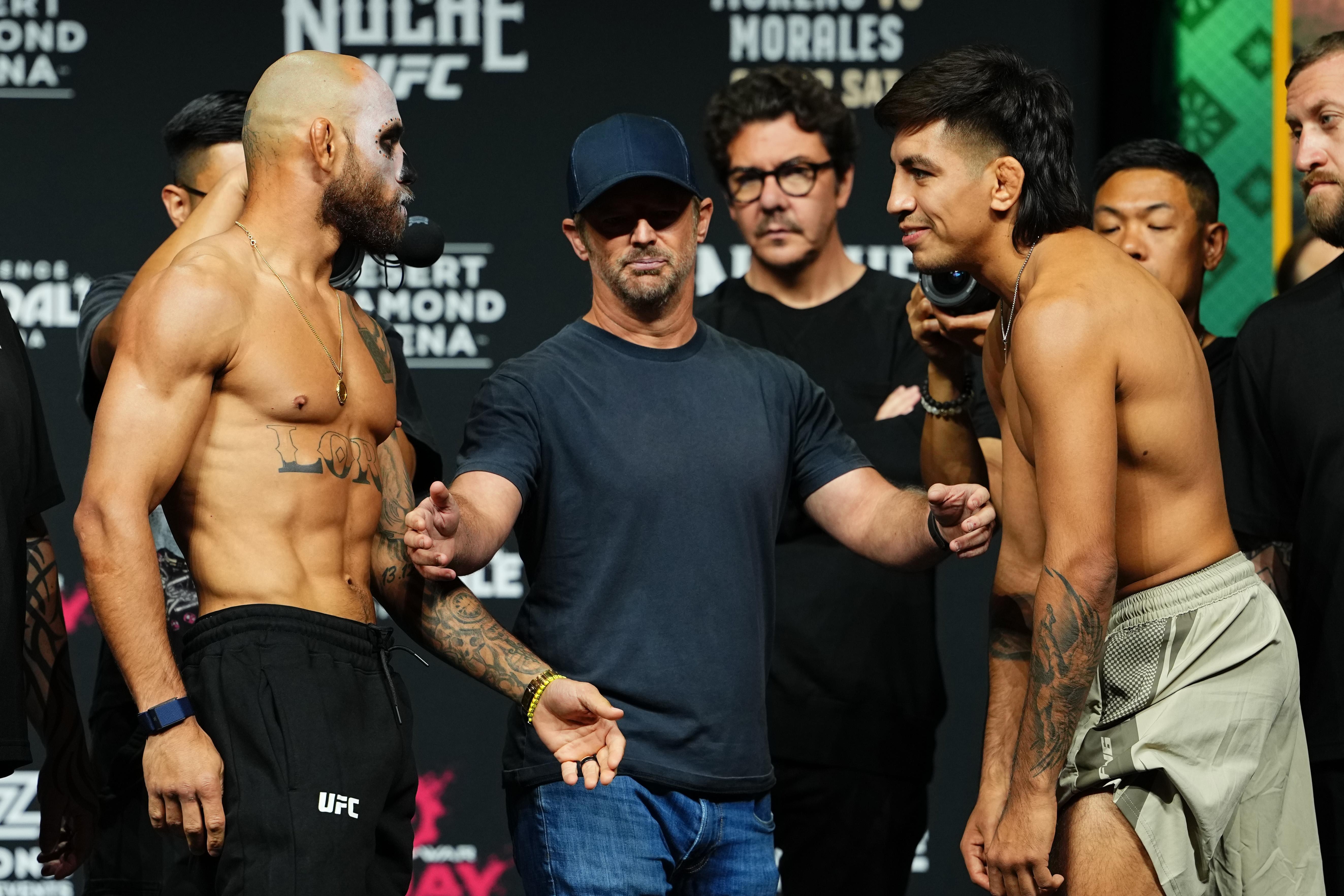 Jean Silva and Jose Miguel Delgado