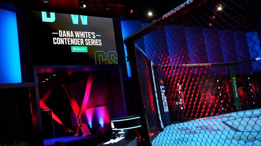 Dana White's Contender Series inside the UFC Apex.