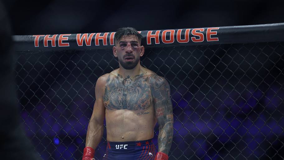 Ilia Topuria at UFC Freedom 250.