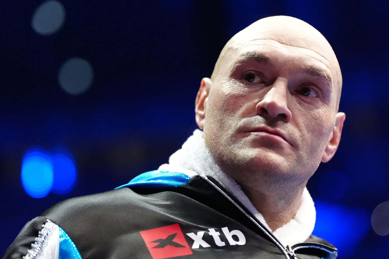 Tyson Fury has called out Oleksandr Usyk for a trilogy fight amid his frustrations with Joshua negotiations (PA Wire)